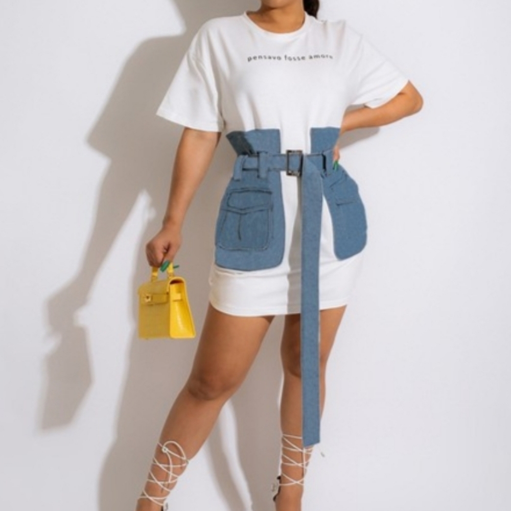 Denim Shirt Dress